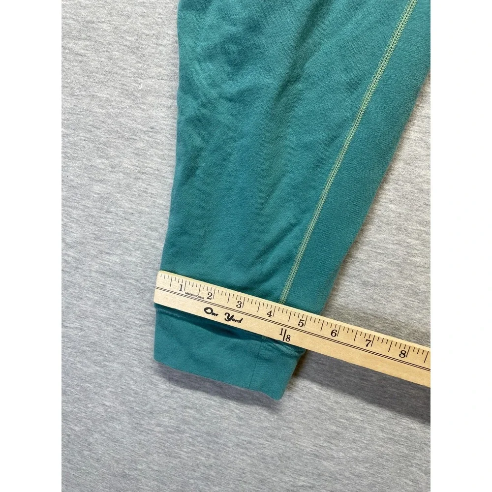 Fabletics Jogger Pants Mens XL Teal Tapered Leg Drawstring Gym Training Athletic